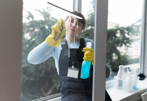 Nettoyage de vitres intérieures et extérieures à Toury